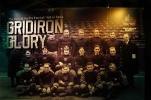 Stopping at various NFL cities, the traveling museum exhibit showcased 'The Best of the Pro Football Hall of Fame'.