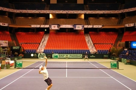Corporate Communications sporting events decor_Davis Cup 2013