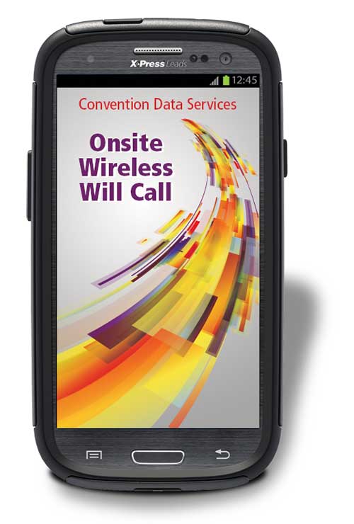 Onsite Wireless Will Call reduces long registration lines.