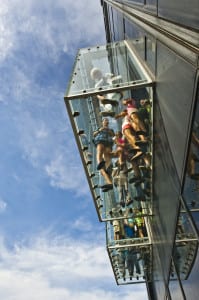 Photo credit: Skydeck Chicago at Willis Tower