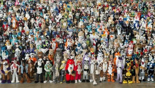 Anthrocon 2013 group photo