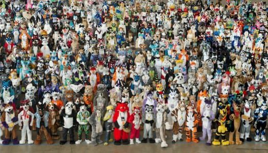 Anthrocon 2013 group photo