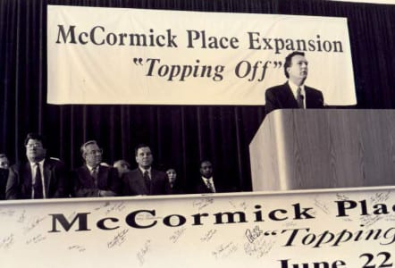 TBT_McCormick Place Expansion topping off ceremony Jun 22, 1995_071714