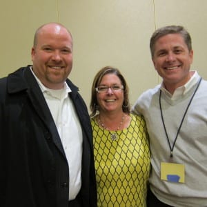 Jerry Grady, director, Access TCA; Michelle Plug, Abbvie; and Mike Cassady, vice president of sales, Czarnowski