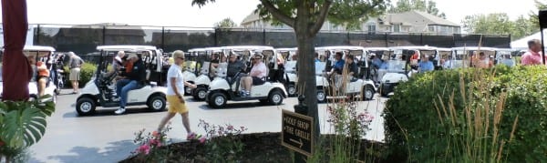 Joining the golf charity tournament were 88 industry participants.