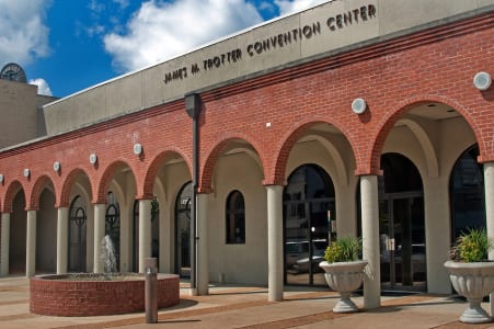 James M. Trotter Convention Center (Photo by Carmen K. Sisson/Cloudybright)