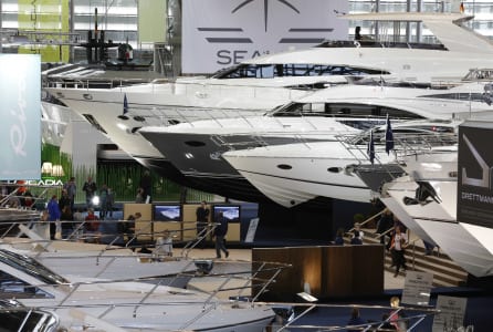 Boot Düsseldorf saw a boost in international attendance. Photo credit: Messe Duesseldorf