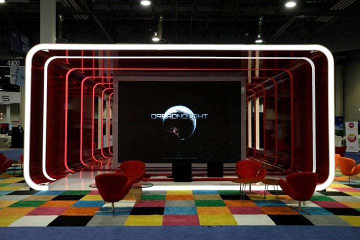 Circle TPR-designed booth for a client at Global Gaming Expo 2014