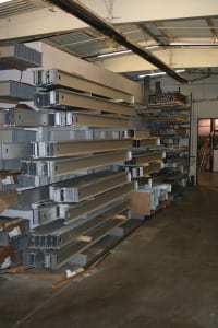 Lighter than traditional materials for building exhibits, aluminum has mostly replaced wood and steel. Photo Credit: Highmark TechSystems