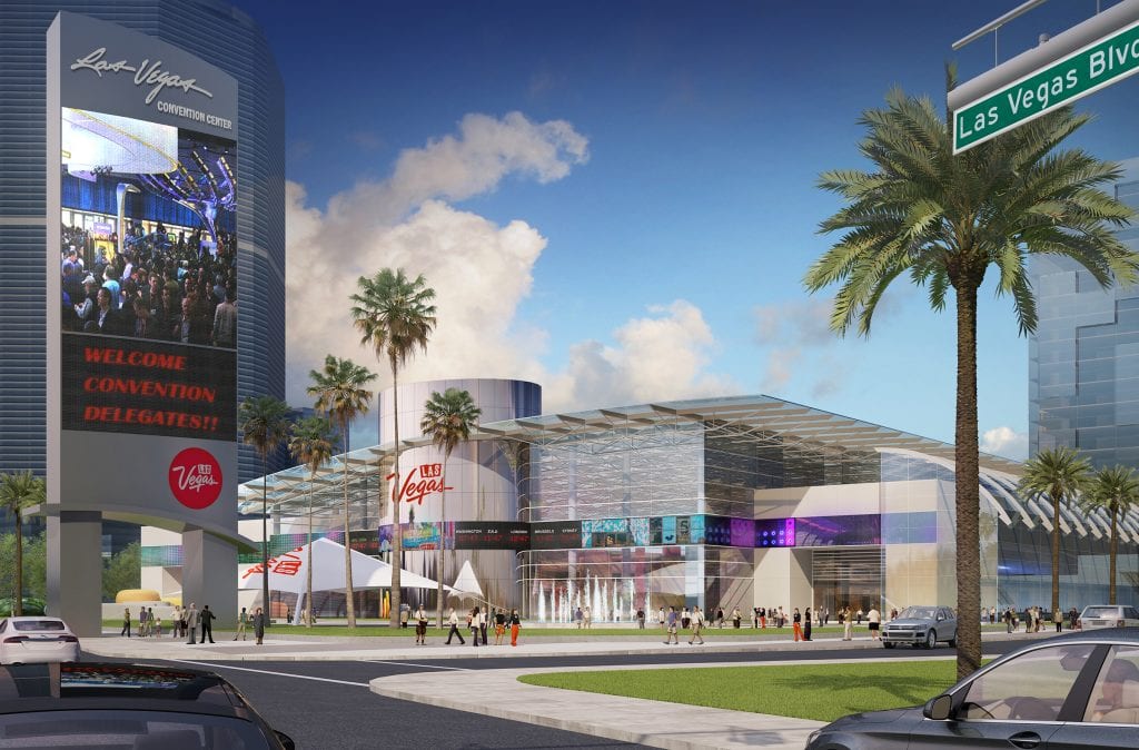 Las Vegas Global Business District plans a Las Vegas Boulevard entrance.