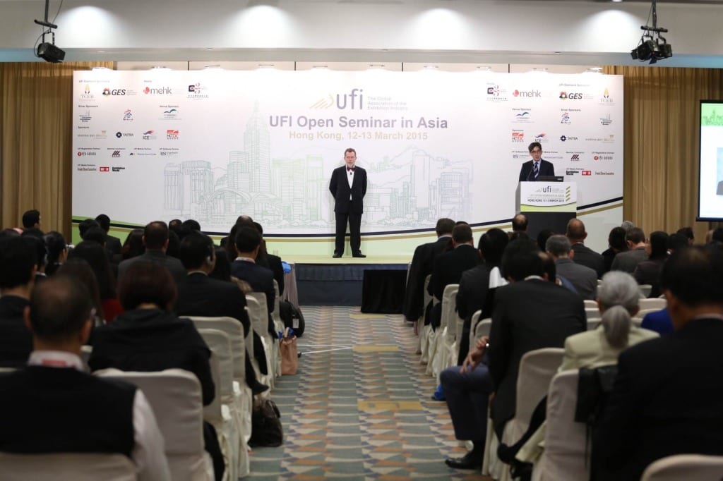 The Asian region comprises one-third of UFI's global membership, according to Managing Director Paul Woodward.
