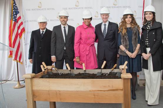 A completely new build, Watergate Hotel will add a 7,000 square-foot ballroom during renovation.
