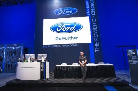 SEMA 2012 flooring for Ford.