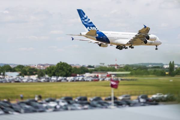 Two "Best in Show" stands larger and smaller than 36 square meters awarded at biennial Paris Air Show