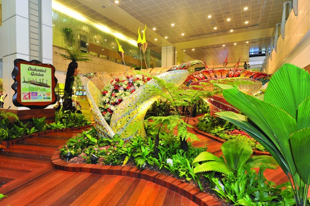 Enchanted Garden at Singapore Changi Airport