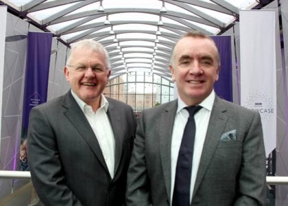 L-R Bob Prattey, chief executive of The ACC Liverpool Group, Ian Ayre, chair of the board (1024x732)