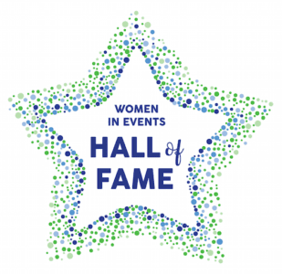 Women in Events Hall of Fame logo