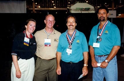 Trade-Show-Olympics_1999_winners Cliff Germano and Al Lichtman