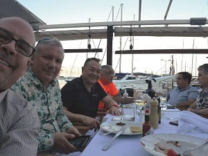 IFES-8-pax-at-dinner-from-6-countries---