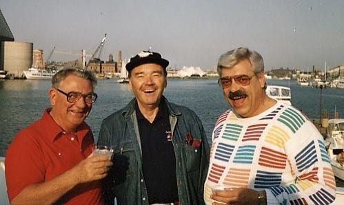 Don Bendickson with friends