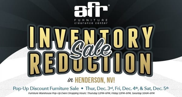 AFR Furniture Clearance header