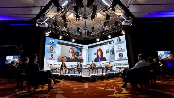 PCMA global broadcast studio