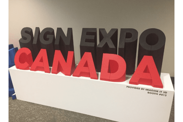 Sign Expo Canada welcome