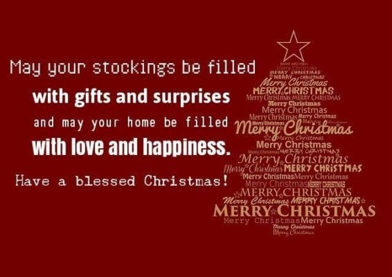 may your stockings be filled