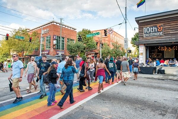 AtlantaMidtownRainbowCrosswalk