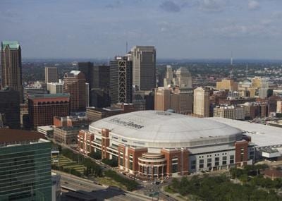 St. Louis America’s Center Convention Complex aerial view