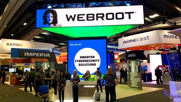 Webroot LED sign