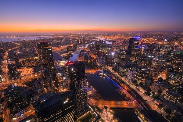 Eureka Skydeck Melbourne Australia