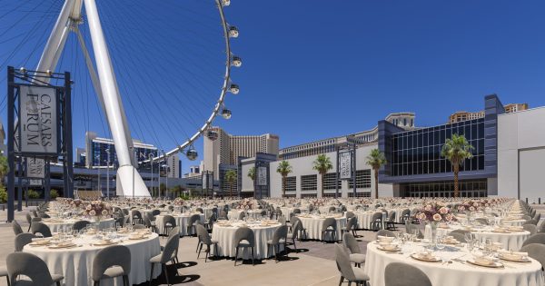 CAESARS FORUM Forum Plaza Rounds