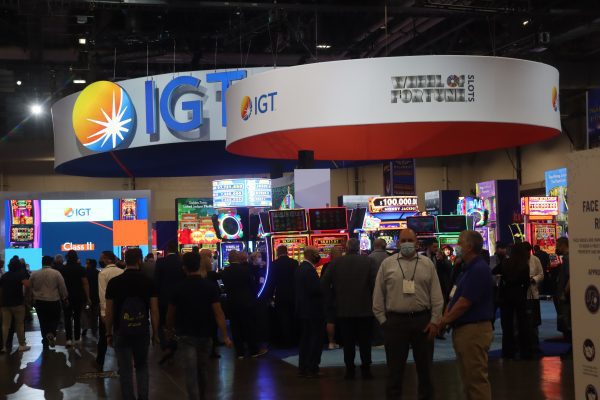 Slots Tournament at G2E; photo credit: Phillip Cox