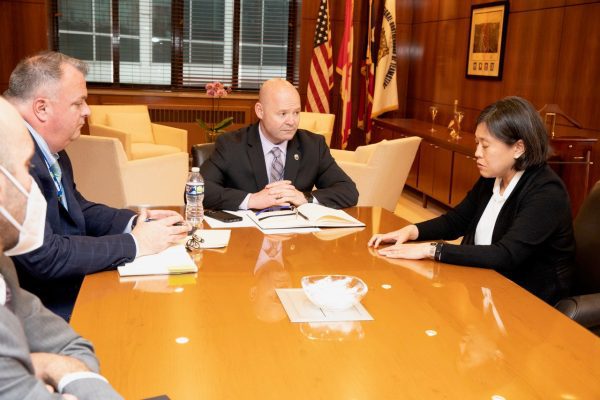 Gen Pres Sean M. O’Brien met with U.S. Trade Rep Katherine Tai