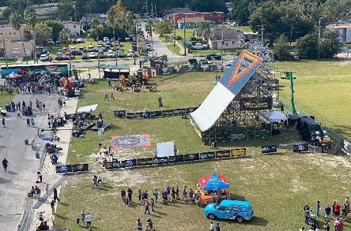 Monster Jam setup