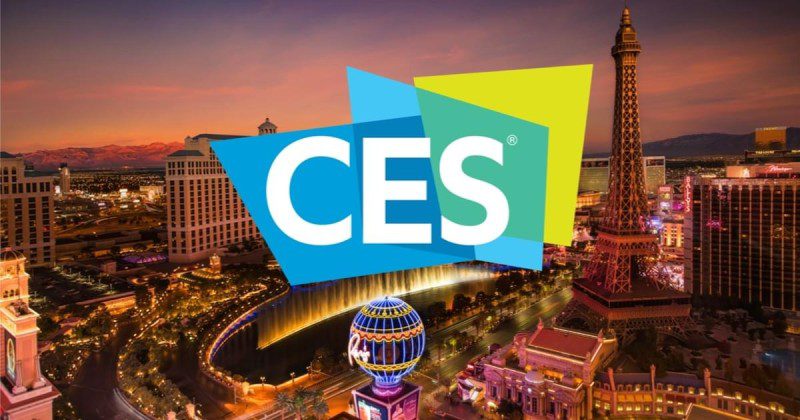 CES logo on strip