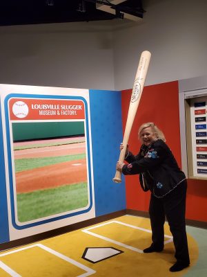 Jeanne Brei at Louisville Slugger Museum