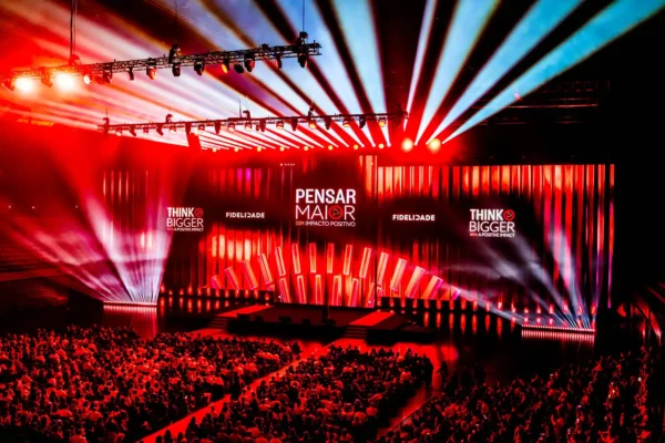 Immersive large-scale Europalco event with advanced lighting and staging in Portugal