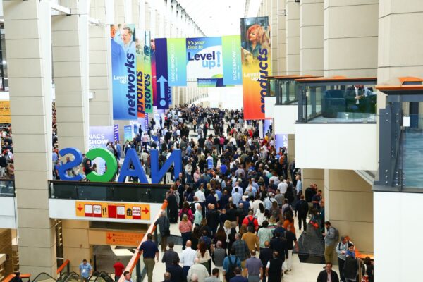 Attendees fill McCormick Place during the 2025 NACS Show, which brought more than 25,000 visitors and 1,200 exhibitors to Chicago.