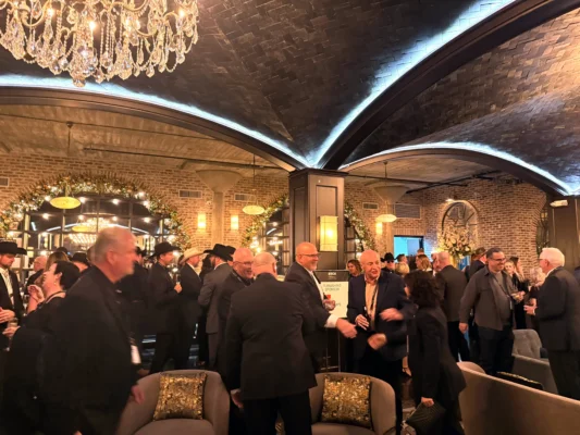 Guests gather at The Astorian in Houston during the ESCA 2025 Winter Celebration and Awards. Photo by Marlena Sullivan.