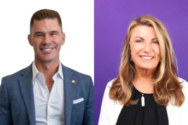 Image of Annette Gregg, CEO, SITE and Rob Adams, CEO & Partner, Bishop-McCann