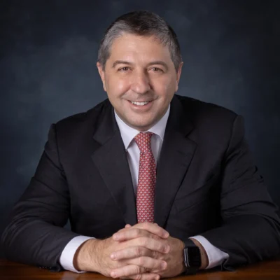 Professional portrait of Francesco Santa, CEO of IEG Middle East