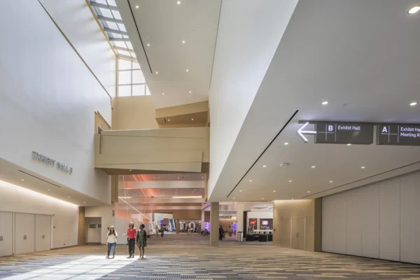 Common area near Exhibit Hall B at Greater Columbus Convention Center